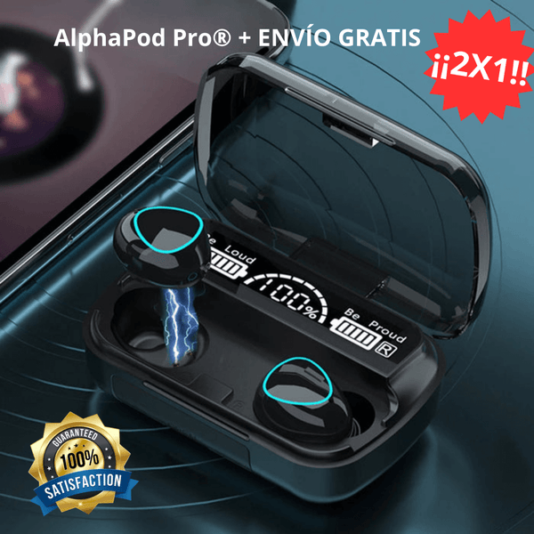 ¡¡2X1!! Auriculares Bluetooth Resistentes al Agua - AlphaPod Pro® + ENVÍO GRATIS