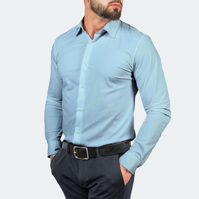 CAMISA STRETCH ANTIARRUGAS SIN PLANCHA