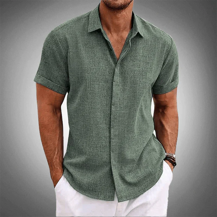 Camisa Summer Italian | 100% Lino + Regalo Exclusivo