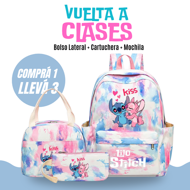 Kit Vuelta a Clases Stitch - ¡PAGÁ 1 LLEVÁ 3! por tiempo limitado