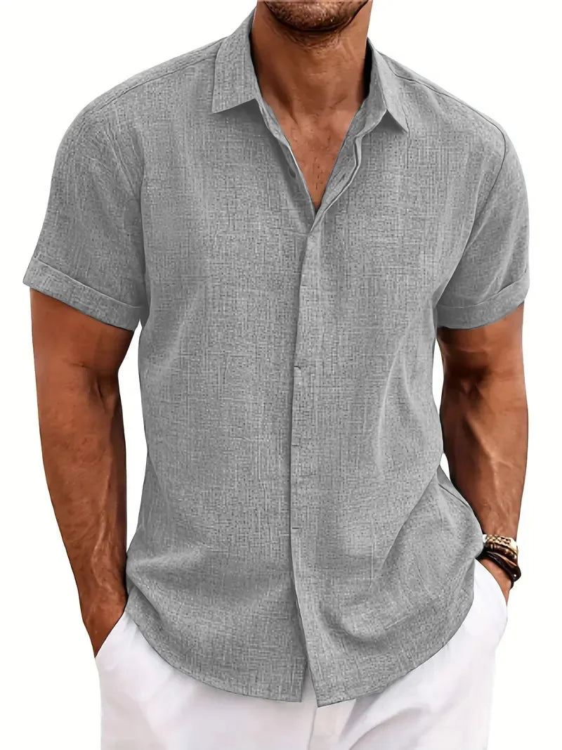 Camisa Summer Italian | 100% Lino + Regalo Exclusivo