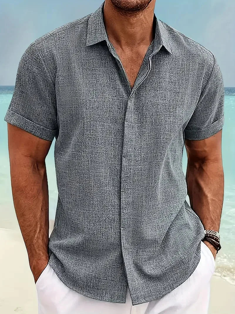 Camisa Summer Italian | 100% Lino + Regalo Exclusivo