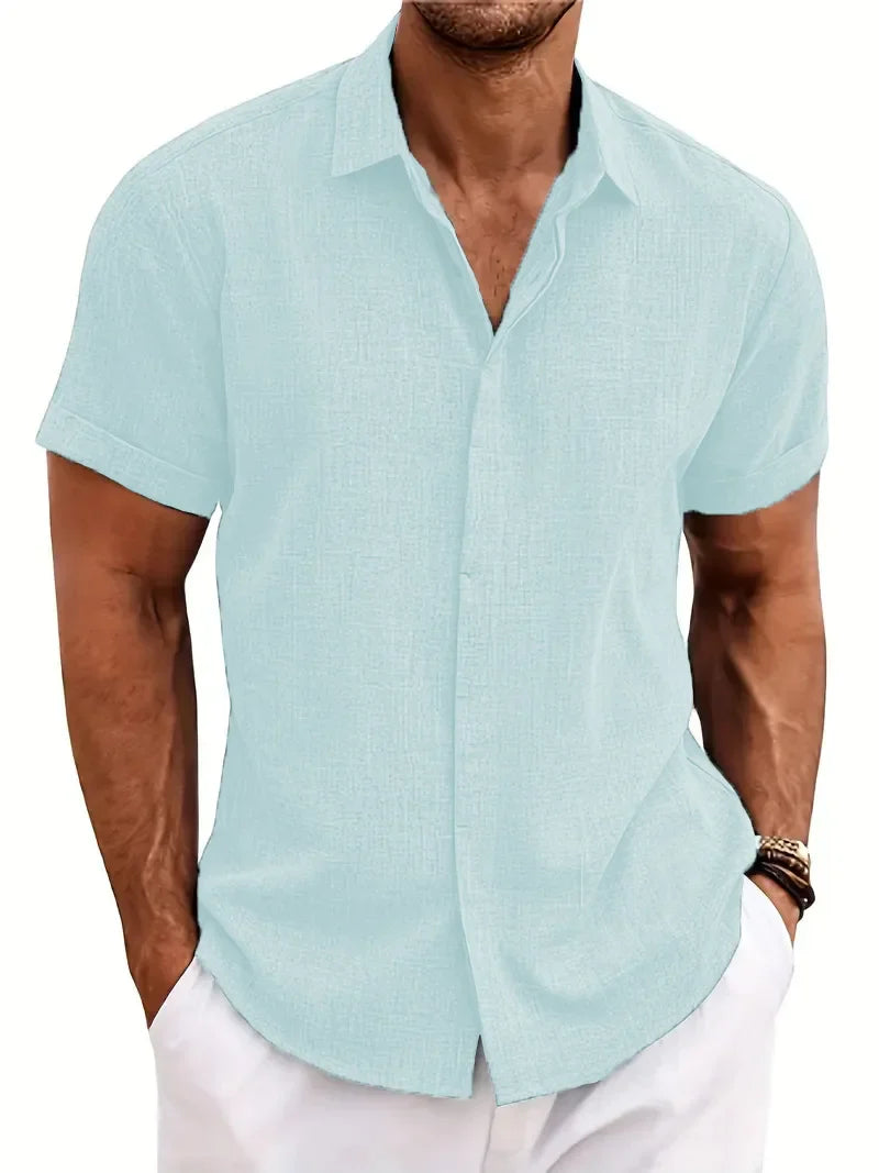 Camisa Summer Italian | 100% Lino + Regalo Exclusivo